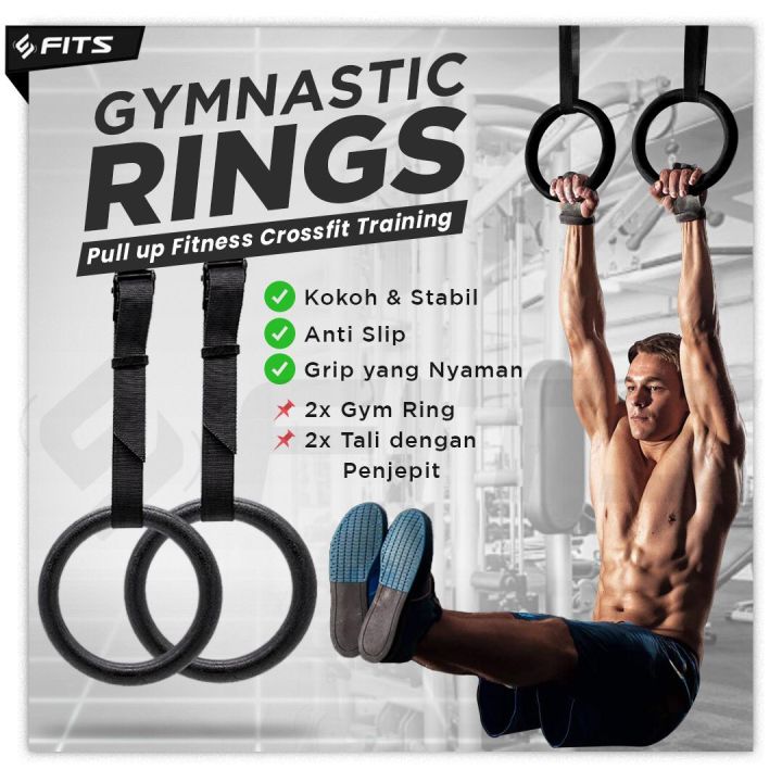 SFIDN FITS ABS Gymnastic Ring Pull up Fitness Crossfit Training