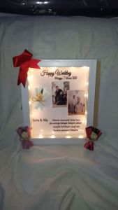 Flower in frame 3d hadiah ulang tahungraduationweddingdll