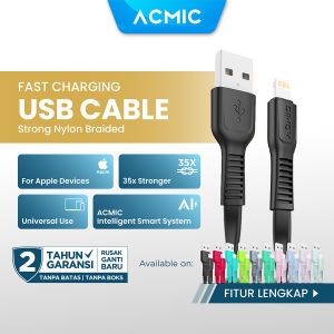 ACMIC Flexy Line Kabel Data Charger 100cm Fast Charging Cable