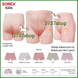SOREX KIDS GIRL CD SK 787 HOTPANTS - CELANA DALAM BOXER ANAK PEREMPUAN