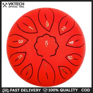 11 Tune Percussion Musical Instrument Hand Pan Tank 6 inch Steel Tongue Drum