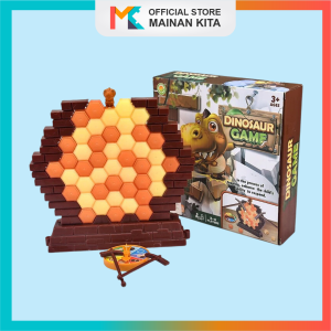 Dinosaur Ice Breaking Board Game with Hammer Spinner Wheel MK311