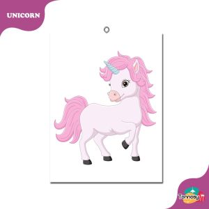 TENNESY HIASAN DINDING WALL DECOR UNICORN KUDA PONI 20x30CM PAJANGAN KAYU POSTER DEKORASI DINDING KAMAR TIDUR RUANG TAMU RUMAH GAMBAR ANAK