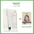 Bremod Premium MILK TEA ASH BUNDLE 8.17  (HAIR COLORANT/HAIR DYE WITH OXIDIZING CREAM) Hair Color. 