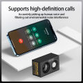 X2 Mini Wireless Portable Outdoor Subwoofer HIFI Metal Bluetooth V5.0 Speaker 360° Sound Surround Creative Gifts Small and Exquisite. 