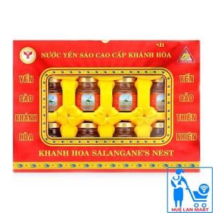 Nước Yến Sào Cao Cấp Khánh Hòa Sanest Có Đường Hộp 8 Lọ x 70ml