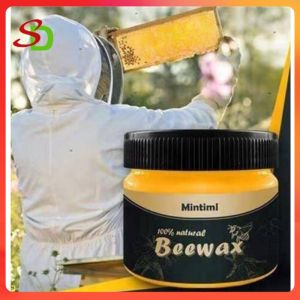 80G Natural Beewax Furniture Polish Wood Seasoning Wax