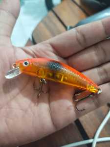 Umpan Pancing Minnow untuk Memancing Ikan 1Pcs 7cm/8.1g