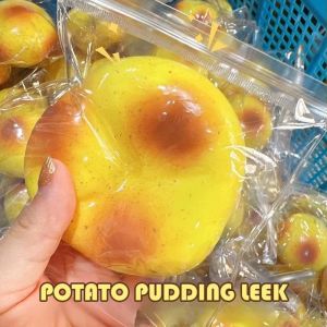 KAWAII BOX Vegetables Potato Squishy Toy Cute Soft Realistic Sensory Fidget Ball Boys Girls 6cm Slow Rising Potato Office Home