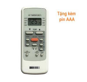 Remote Dùng Cho Máy Lạnh TOSHIBA TYPE: 51M/E Điều Khiển Điều Hòa Kèm Pin AAA