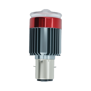 Motorcycle High/low beam H6/BA20D H4 1200LM Bi-Color Headlight 10-80V