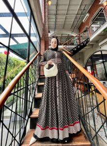 Glamz Neyla 6 Gamis wanita terbaru terlaris murah mewah elegan kekinian pesta kondangan hari raya