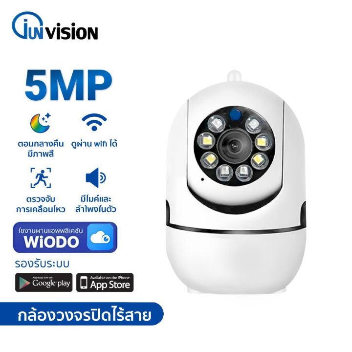 Junanvision Q1 LED WiFi Baby Monitor 5MP กล้องวงจรปิดในร่มกล้องรักษาความปลอดภัย AI การติดตามการเฝ้าระวังวิดีโอพร้อมเสียง APP ICAM365