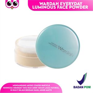 WARDAH EVERYDAY LUMINOUS FACE POWDER 30 GR / LOOSE POWDER / BEDAK TABUR