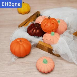 [COD] EHBqna SPORTS แม่พิมพ์ซิลิโคนฟักทองฮาโลวีนเทียนหอมระเหยแบบทำมือหยดเรซินพลาสเตอร์ทำสบู่ทำมือ