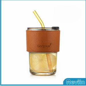 Reviln แก้วน้ำ แก้วกาแฟ  400ml สไตล์มินิมอล ทนความร้อนได้ดี  พร้อมส่ง  Coffe cup