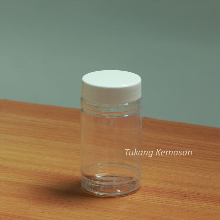 (isi 10pcs) Botol Pro Round 100 ml Natural | Botol Obat 100 ml | botol ...