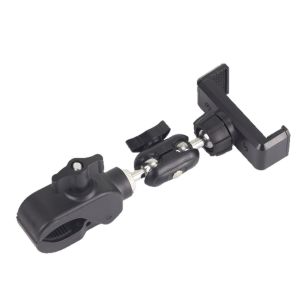 Bộ kẹp điện thoại gắn tay lái xe máy xoay 360 độ