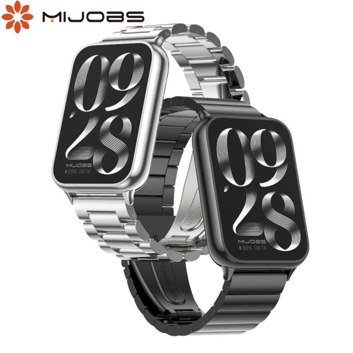 Mi Band Pro Strap for Xiaomi Mi Smart Band Pro Bracelet Global  Version Metal Wristband for Mi pro Wach Band Lazada PH