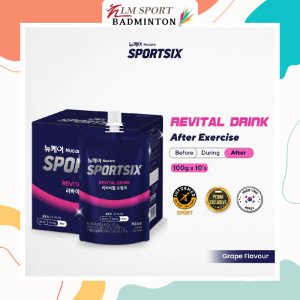SPORTSIX Revital Drink (Per Pack) 100ml | Minuman Pemulihan /Recovery Drink with BCAA & Electrolytes