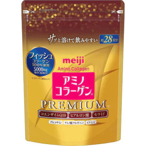 🔥 Meiji Amino Collagen Powder & Premium Combo Set | Japan Beauty Supplement | Skin & Hair Support | 28-Day Supply