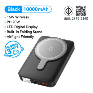 【TISI 】Vention 10000mAh Magnetic Power Bank Portable Powerbank 15W cheap for iPhone 16 15 14 13 pro max apple Samsung S24 Xiaomi oppo vivo ios Cellphone true mini Qi2 35W Wireless Powerbank