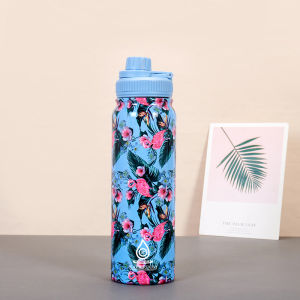 G.Melody Printed Vacuum Stainless Bottle Tumbler Hot and Cold  800ml K201