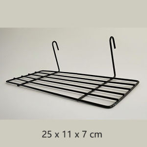Iron Grid Decor DIY Hanging Rack Wall Display Art Storage Box Basket Mesh Shelf Rack Holder Organizer Wall Decoration