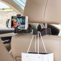 Móc Treo Đồ Kiêm Giá Đỡ Điệu Thoại Xe Hơi TIỆN DỤNG (nhiều màu). Sử Dụng Móc Treo Ghế Sau Ô Tô, Khung Sắp Treo Đồ Và Các Vật Dụng Khác - Phụ Kiện 4 Bánh. 