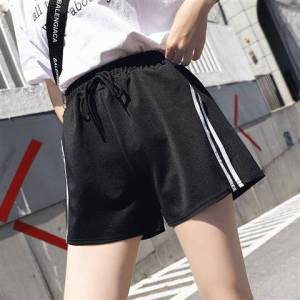 Ready stock summer 40-70KG Plus Size woman high waist shorts Womens solid color sports Shorts pocket shorts Ladies casual loose home wear three-point pants Korean