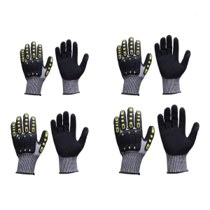 2 lô ấm thermals găng tay đi xe đạp nonslip Grip găng tay Găng tay làm việc mùa đông cho tập gym và thể thao ngoài trời