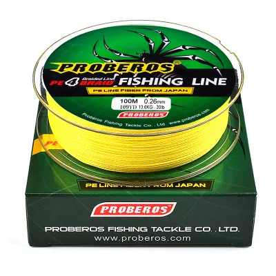 100M 4 Strands 6-100Lb New Pe Braided Fishing Wire Multifilament Super Strong Fishing Line Japan Multicolour