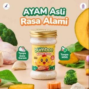 BUMBOO Kaldu MPASI Tanpa MSG Tanpa Gula & Garam | Kaldu Ayam Kaldu Sapi Kaldu Jamur Bubuk Teri Bubuk Keju