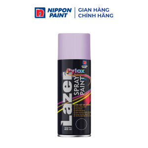 Sơn xịt đa năng Pylox Lazer - N325 LIGHT VIOLET - Chính hãng NIPPON PAINT - Dung tích 400ml