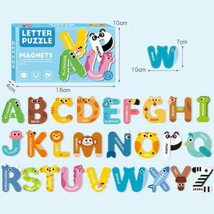 Magnetic Letters and Numbers 52 Pieces Colorful Fridge Magnets for Toddlers 3-5 26 Uppercase Magnetic Letters 21 Numbers 5 Symbols for Kids Toddlers Preschool Spelling Learning