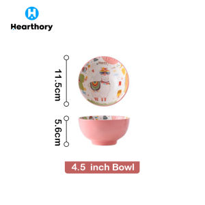 4.5 inch/5 inch/6 inch/8 inch Bowl Creative Christmas Cartoon Ceramic Bowl Tableware Dining Set Soup Bowl Rice Bowl Cute Bowl House Warming Gift
