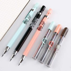 MICANGP Novelty Creative 2.0mm Drawing Writing Pencils With Sharpener 2B Refill Automatic Pencil Office School Supplies Propelling Pencils Mechanical Pencil