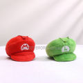 Super Mario Mary Luigi Bros Anime Figure Cartoon Hat Mushroom Plush Toys Pendant Game Peripls Plush Small Ornaments for Kids. 