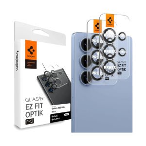 [2 PACK] [ Samsung Galaxy S25 Ultra / S24 Ultra ] Spigen Glas.tR EZ Fit Optik Pro HD