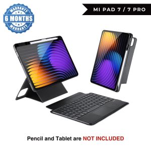 DUX DK MAGNETIC DETACHABLE Wireless Folio Tablet Keyboard Case for Mi Pad 7 6 5 Pro Cover Casing