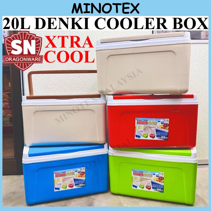 Denki 20Liter Ice Box / Cooler Box / Picnic Box / Bocong Nasi / Bocong ...