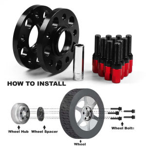 Car wheel hub modification flange expansion spacers suitable for BMW With bolts 14*1.25