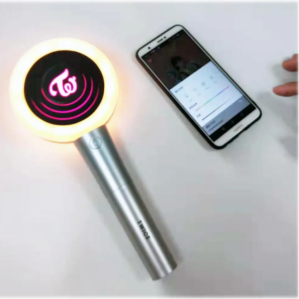 TWICE CANDYBONG♾️ Bluetooth 2本 TWICE 公式ペンライト OFFICIAL LIGHT STICK CANDYBONG