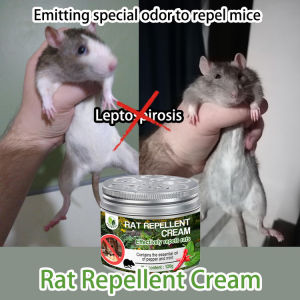 YEGBONG Rat Repellant Cream For Home Release The Smell To Drive Away The Rat Better Than Mouse Rat Trap For Big Rat.(120G)