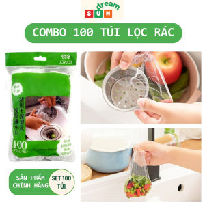 [Gói 100] Túi Lọc Rác Bồn Rửa Chén Bát Siêu Dai Chống Tắc Nghẽn Đường Ống Giúp Vệ Sinh Nhà Bếp Tiện Dụng