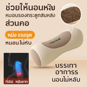 ดึงแกนหมอนไว้ด้านหนึ่ง บรรเทาอาการปวดคอ หมอนสมุนไพรบัควีท หมอนรองคอบัควีท หมอนบัควีทสมุนไพรป้องกันกระดูกสันหลังส่วนคอสําหรับผู้ใหญ่ Buckwheat Pillow 荞麦枕头