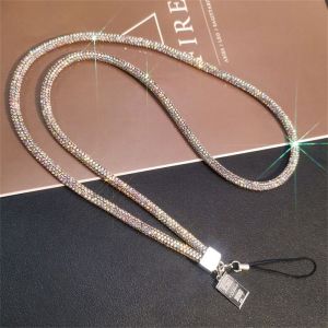 COVIEEZB Dây đeo cổ tay Dây đeo điện thoại Kim cương giả dây chuyền Kim cương Kim Cương đầy đủ Dây đeo điện thoại kim cương Trang sức điện thoại Chống mất Dây đeo điện thoại di động Phụ kiện điện thoại