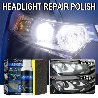 Car Headlamp Polish Headlight Cleaner 50ml 汽车大灯修复液