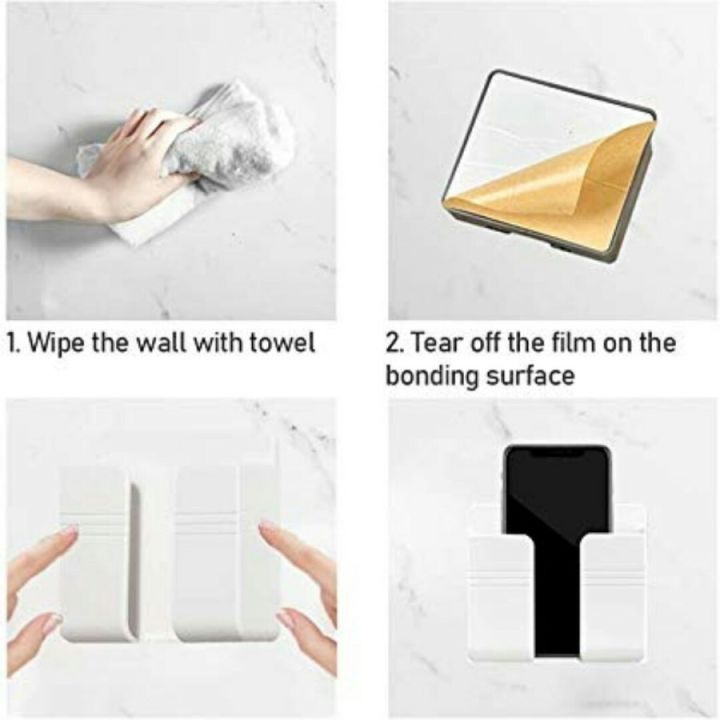 Holder%20Tempel%20Dinding%20Tempat%20Charger%20Hp%20Remote%20TV%20AC%20/%20Rak%20Cas%20Handphone%20Multifungsi%20-%20Image%206