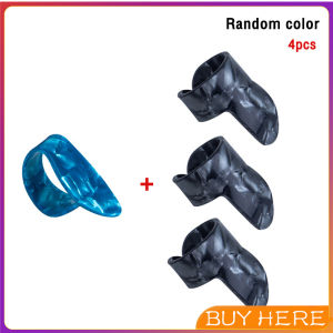 Buy Here ปิ๊กนิ้วโป้ง สําหรับกีตาร์ไฟฟ้า ปิ๊กสวมนิ้ว สำหรับเล่นกับกีตาร์โปร่ง guitar pick